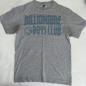 Billionaire Boys Club Gray and Blue Short Sleeve Tee